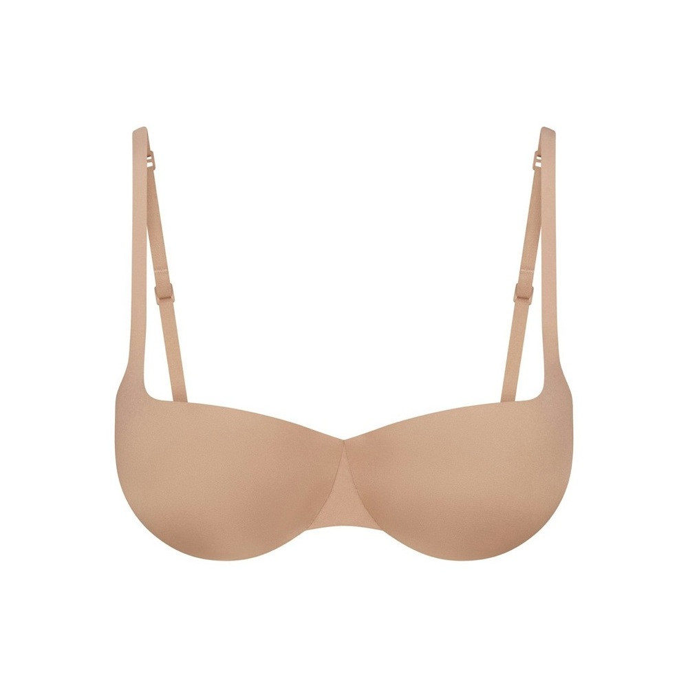 SKIMS ULTIMATE PUSH UP BALCONETTE BRA CLAY 34A - Picture 4 of 5
